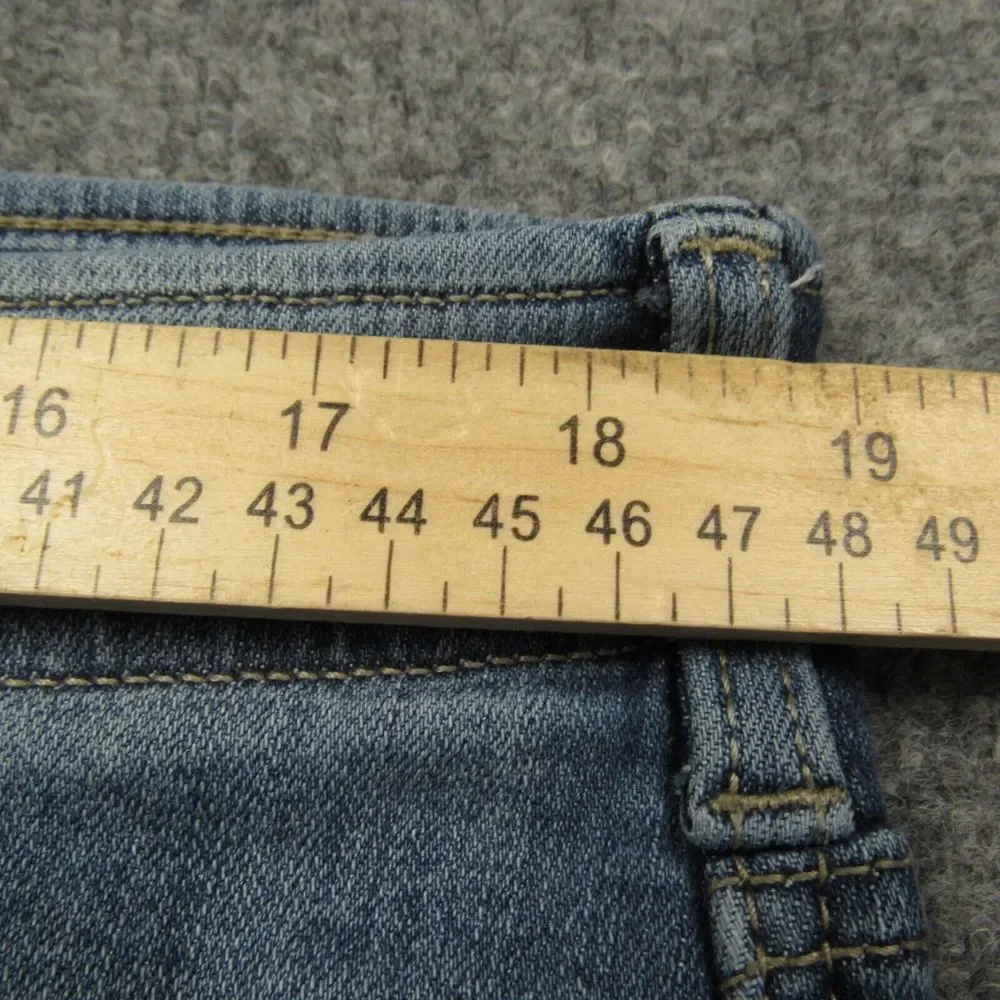 Lee Jeans Mens 38x27 Blue Extreme Motion‎ Slim Fit Straight Leg Stretch Denim